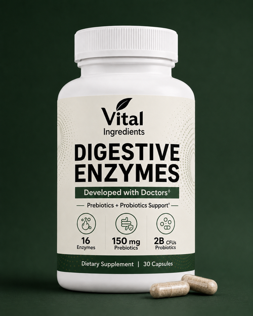 16-in-1 Digestive Enzyme Capsules